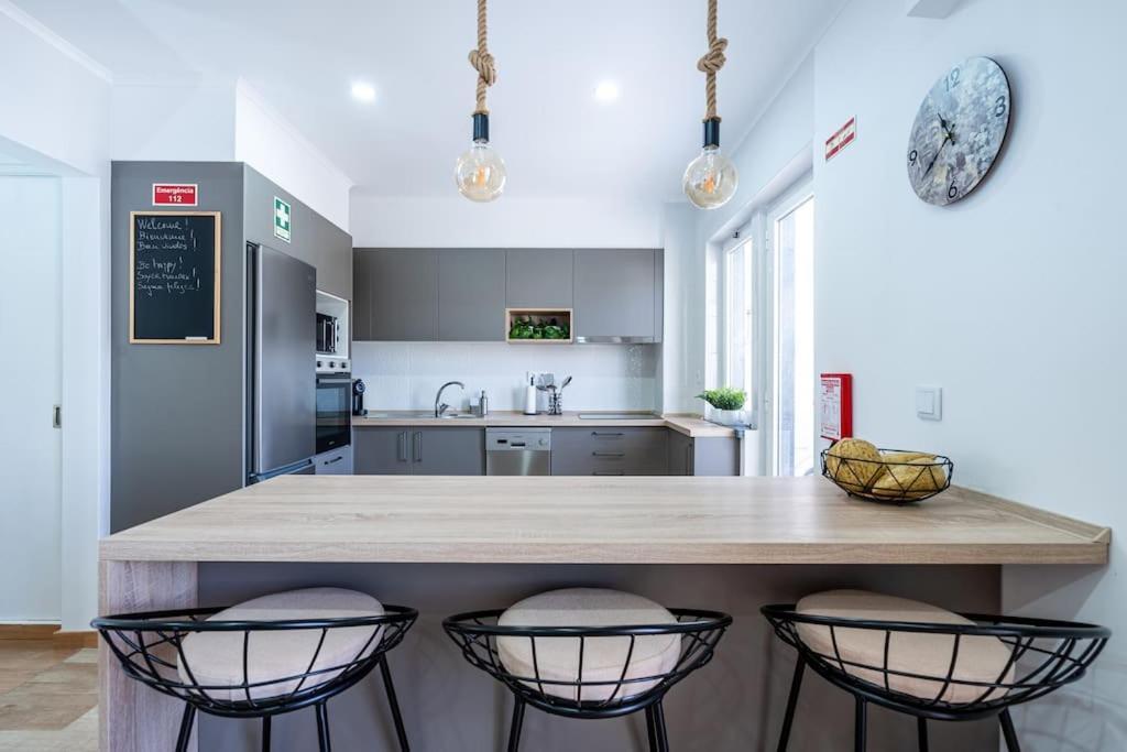 Faro Center With Ac & Wifi Apartamento Exterior foto